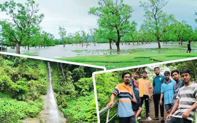 ঝরনা ও সৈকত ভ্রমণের মধুময় স্মৃতি
