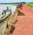 মেঘনার ভাঙনে বিলীন অলওয়েদার সড়ক