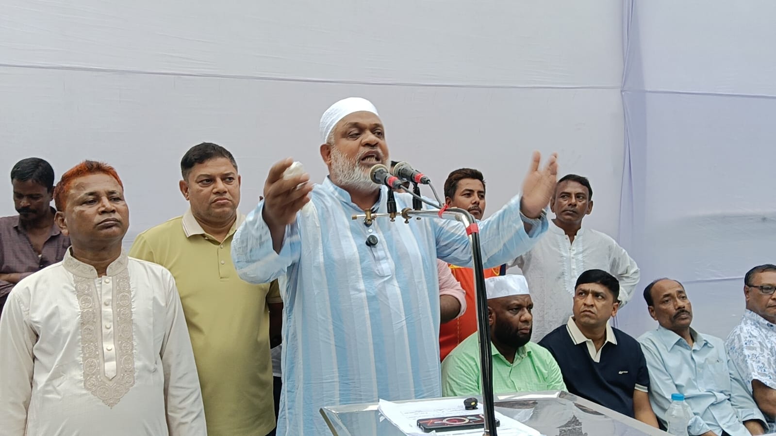 ‎কিশোরগঞ্জ পৌরসভা নির্বাচনকে সামনে রেখে হাজী মো. ইসরাইল মিঞার মতবিনিময় সভা