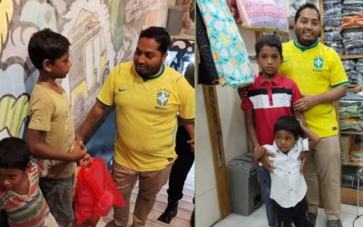 দুই পথশিশুকে পোষাক উপহার দিয়ে প্রশংসায় ভাসছেন কিশোরগঞ্জের ইউএনও